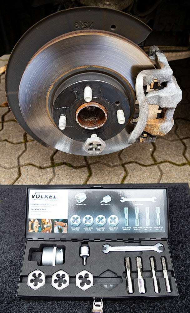 Schroefdraad snijset M, HSS-G, M12x1,25-M12x1,5-M14x1,25-M14x1,5