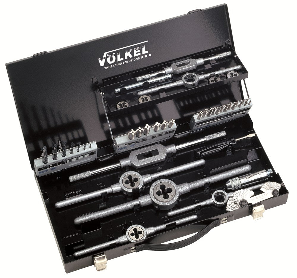 handtap- en snijplaat-set, ISO metrisch draad DIN 13, M3 - M12