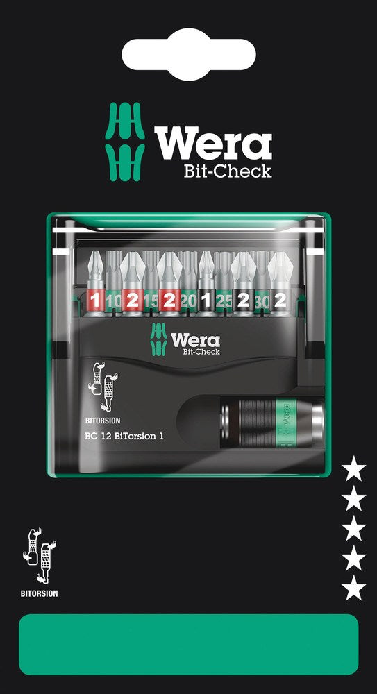 BIT-CHECK 12 BITORSION 1 SB, 12-DELIG