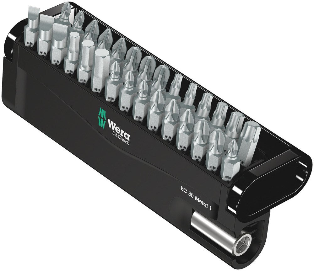 BIT ASSORTIMENT, BIT-CHECK 30 METAL 1, 30 -DELIG