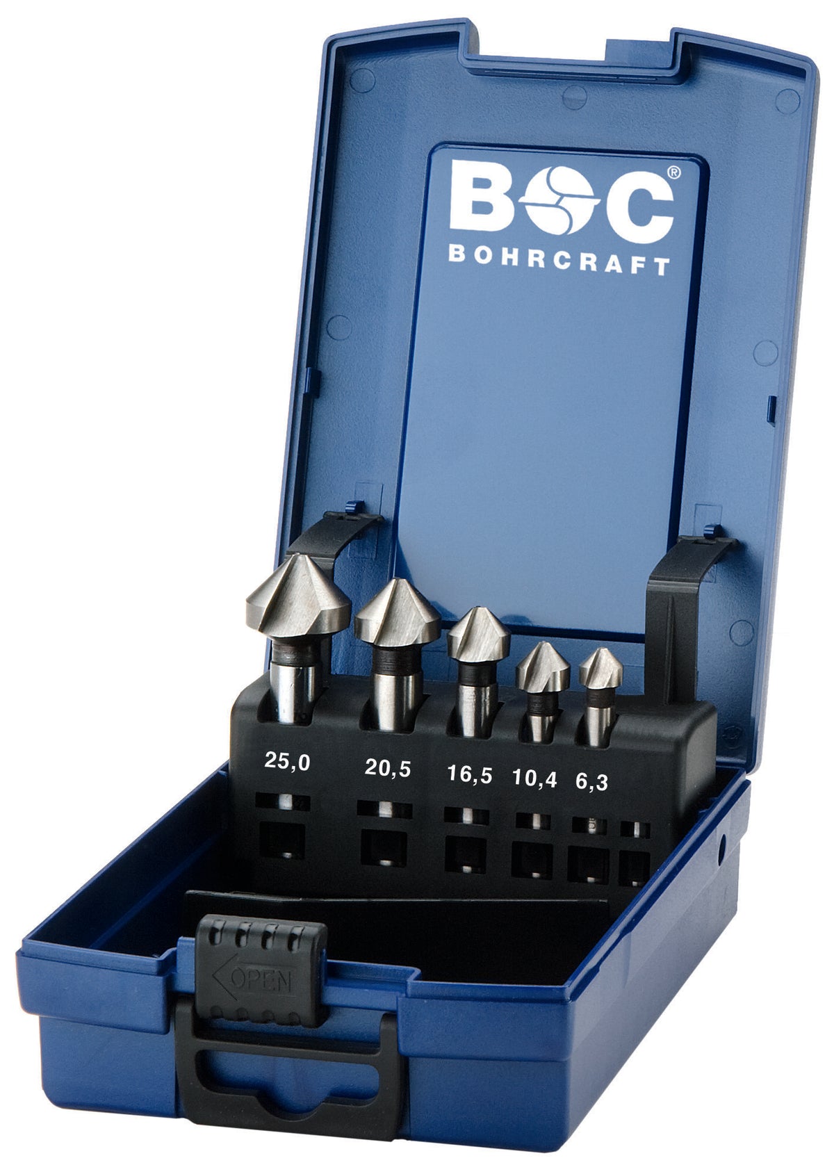 HSS-G Verzinkborenset 90° DIN 335C 6.3-25.0mm
