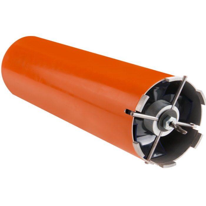 86mm Diamant Droogboor M16 - 400mm lang met Stofafzuiging & Centreersleuven
