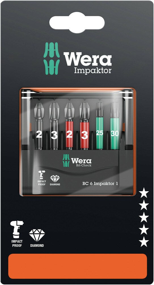 BIT-CHECK 6 IMPAKTOR 1 SB, 6 -DELIG