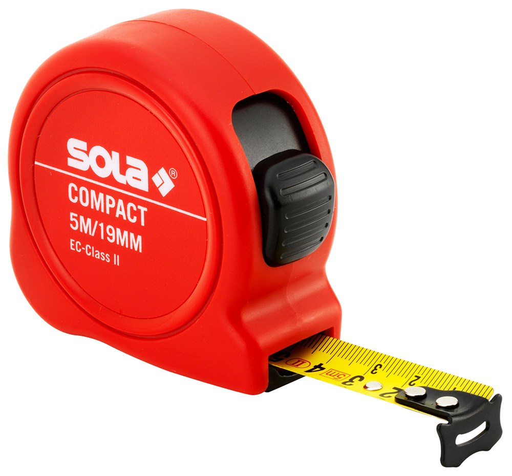 SOLA Rolbandmaat Compact CO 8 m - SB