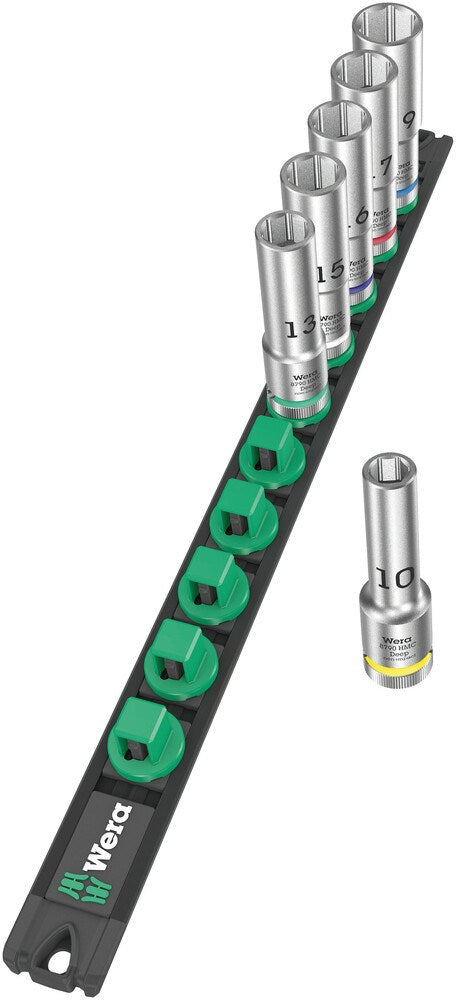 Dop-magneetstrip C Deep 1 doppenset 1/2"-aandrijving, 6-delig