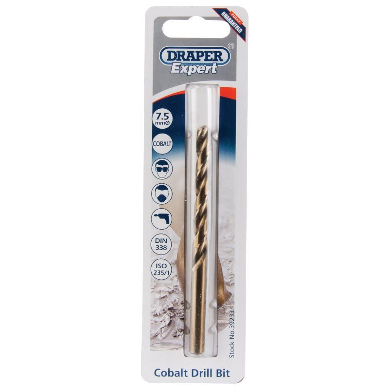 Spiraalboor 7.5mm, Cobalt