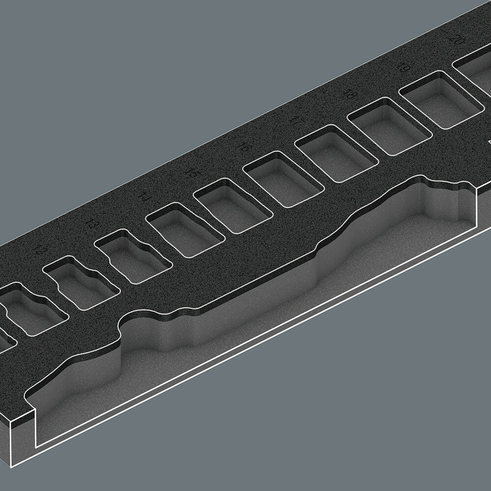 9822 Schuiminzet 8000 Zyklop ratel 1/2" 344x30x392mm