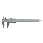 Schuifmaat RVS 150x40mm met vastzet- schroef en ronde dieptemaat in etui