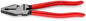 KNIPEX 02 01 225 Kracht-Kombitang met kunststof bekleed zwart geatramenteerd 225 mm