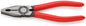 KNIPEX 03 01 180 Kombitang met kunststof bekleed zwart geatramenteerd 180 mm