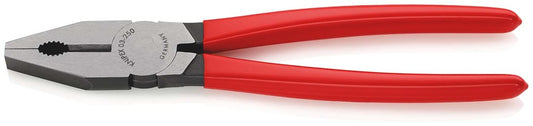 KNIPEX 03 01 250 Kombitang met kunststof bekleed zwart geatramenteerd 250 mm