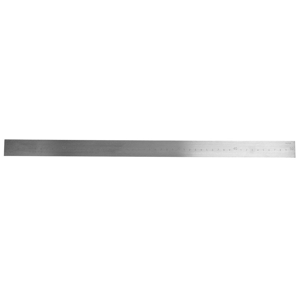Liniaal 1000x40x8mm DIN 866/1A, normaal staal