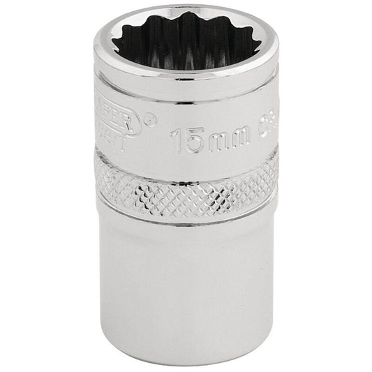 1/2" Dop 15mm, 12-kant