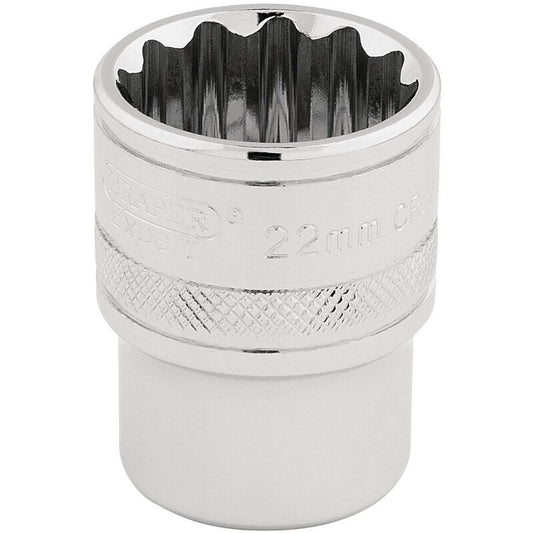 1/2" Dop 22mm, 12-kant