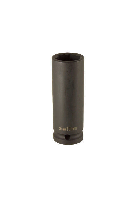 1/2" Krachtdop, 13mm lang, 12-kant