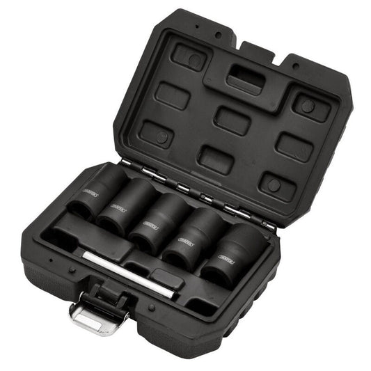 1/2” Spiraaldoppenset, 6dlg