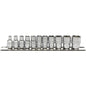 1/4” Doppenrail INCH, 11dlg