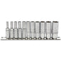 1/4" Doppenrail lang INCH, 11dlg