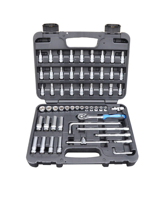 1/4" Doppenset, 59dlg