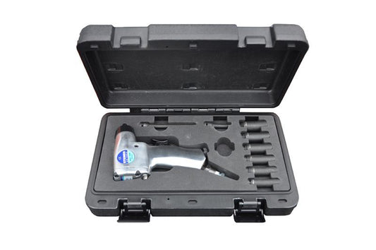 1/4" Slagmoersleutel (mini) in koffer + accessoires