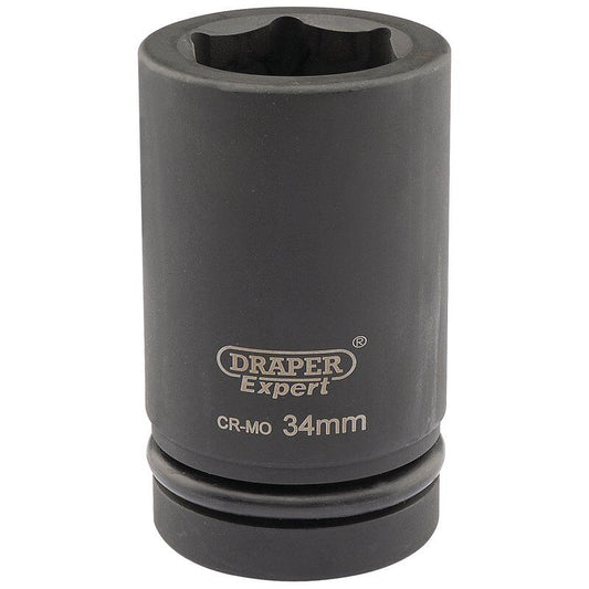 1" Krachtdop, 34mm lang (D05148)