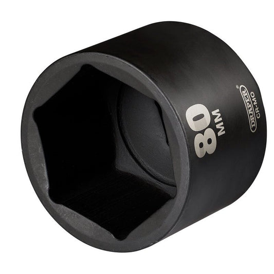 1" Krachtdop, 80mm lang (D08525)