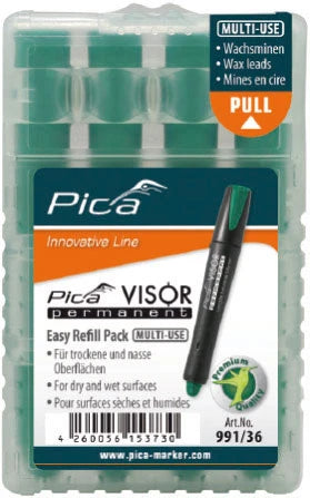 Pica VISOR 991/36 Navulling groen