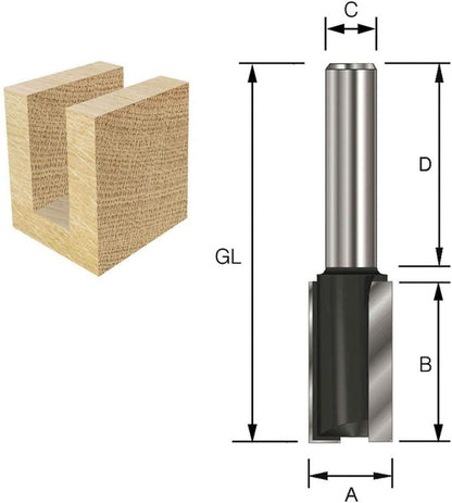 Groeffrees HM 6x19x67mm