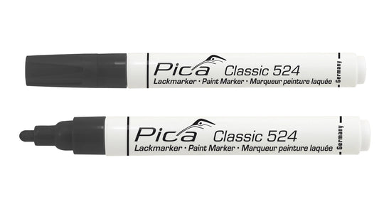 Pica Classic 524/46 Industriële Lakmarker zwart (10 stuks)