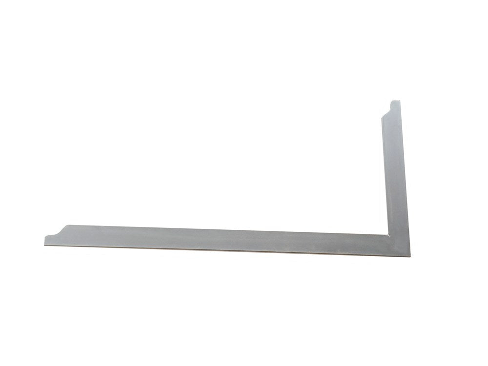 Timmermans winkelhaak 700x300mm 35mm, zonder markering, INOX