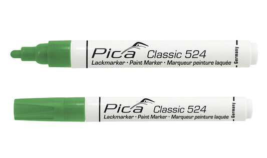 Pica Classic 524/36 Industriële Lakmarker groen (10 stuks)