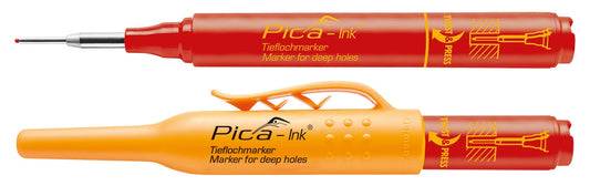 Pica Ink 150/40 Markeerstift voor diepe gaten rood