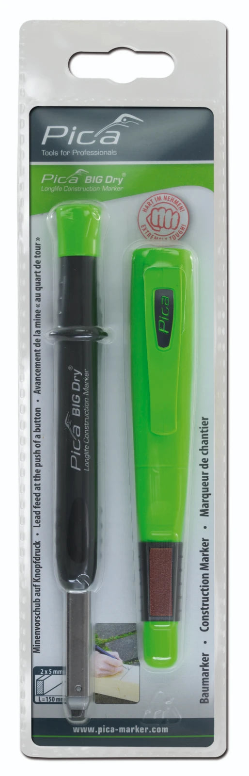 Pica BIG Dry 6060 Markeerpotlood (blister)