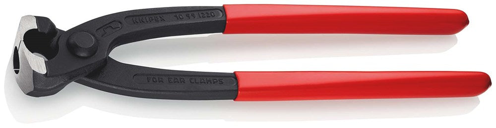 KNIPEX 10 99 I220 Oorklemtang met kunststof bekleed zwart geatramenteerd 220 mm