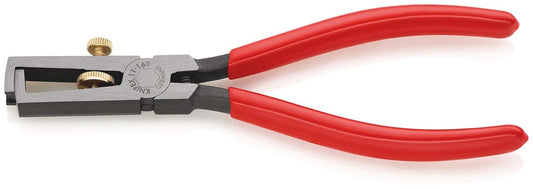 KNIPEX 11 01 160 Afstriptang met openingsveer, universeel met kunststof bekleed zwart geatramenteerd