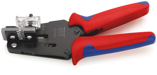 KNIPEX 12 12 06 Precisie afstriptang met precisie geslepen messen met meer-componenten greep gebruin