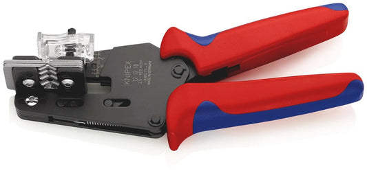KNIPEX 12 12 10 Precisie afstriptang met precisie geslepen messen met meer-componenten greep gebruin
