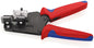 KNIPEX 12 12 11 Precisie afstriptang met precisie geslepen messen met meer-componenten greep gebruin