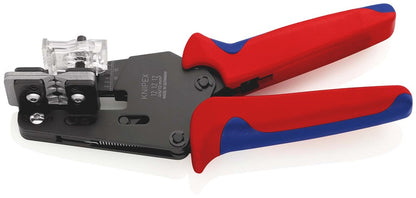 KNIPEX 12 12 12 Precisie afstriptang met precisie geslepen messen met meer-componenten greep gebruin