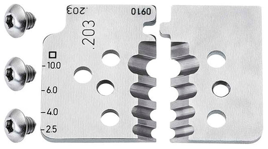KNIPEX 12 19 10 1 set reservemessen voor 12 12 10