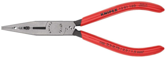 KNIPEX 13 01 160 Bedradingstang met kunststof bekleed zwart geatramenteerd 160 mm