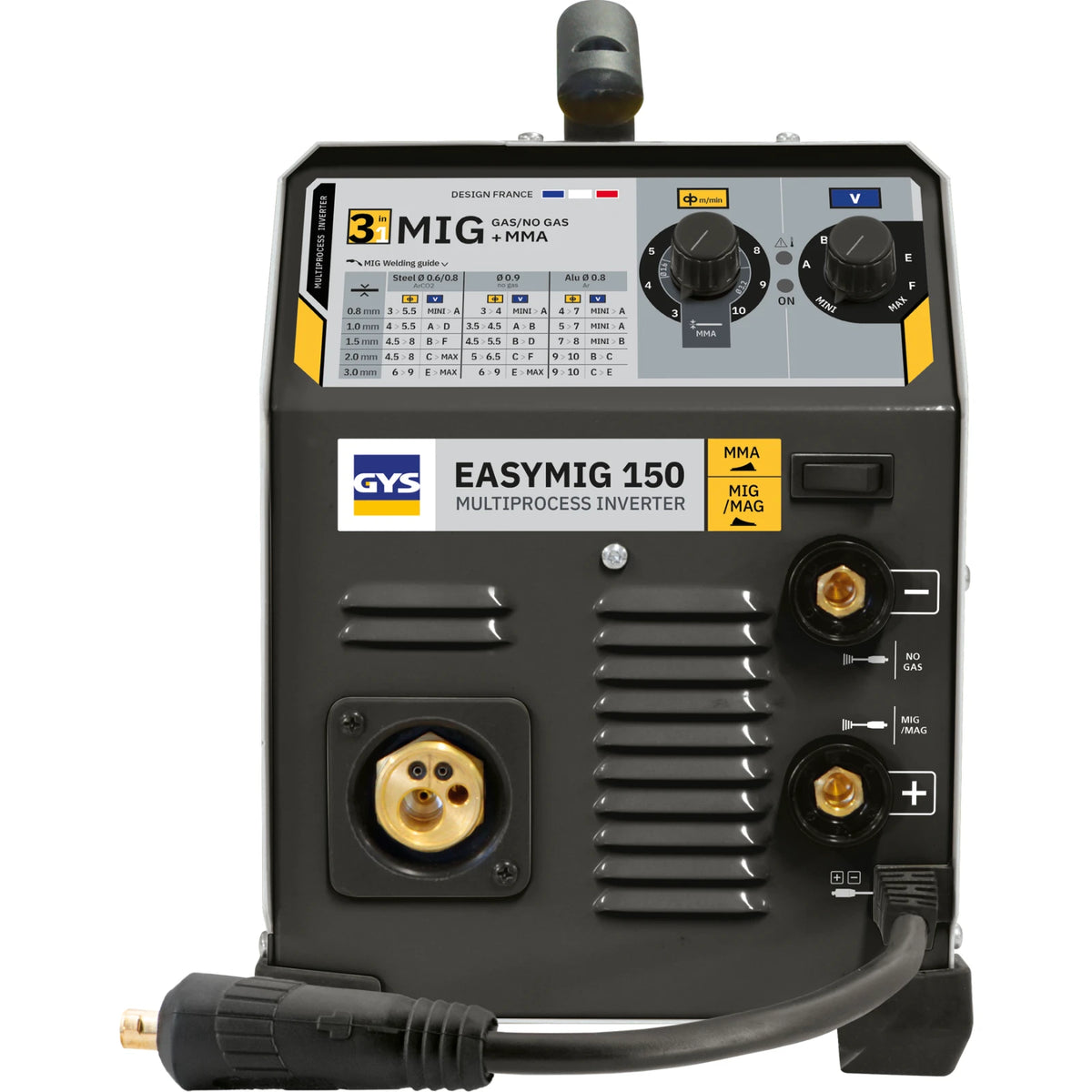 GYS Lasapparaat EASYMIG 150 - inclusief accessoires