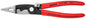 KNIPEX 13 91 200 Elektro installatietang met kunststof bekleed zwart geatramenteerd 200 mm