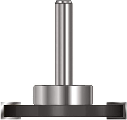 Schijffrees met vaste spindel 40x3x54 Kolf 8mm, met lager 19mm