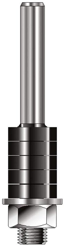 Freesspindel 6.35mm opname gat