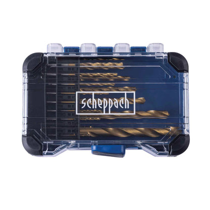 Scheppach HSS Borenset HSS15 - O1,5–10mm - 15-delig