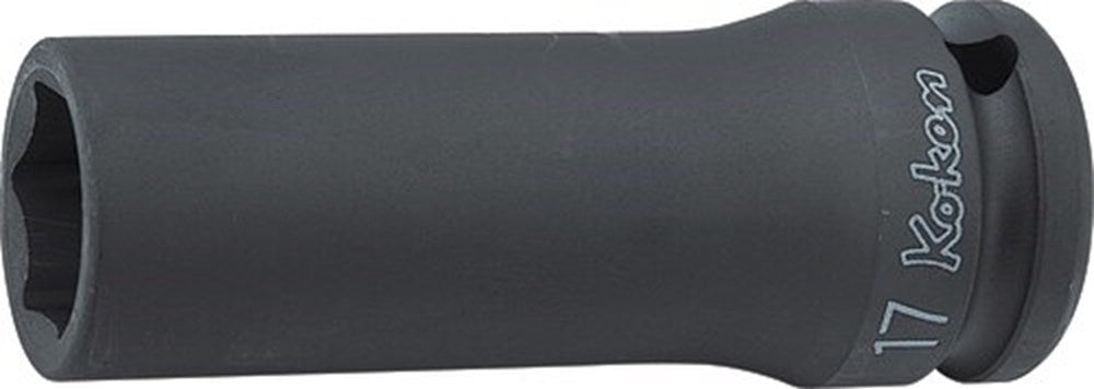 1/2" slagdop SW15mm 6-kant L=80mm