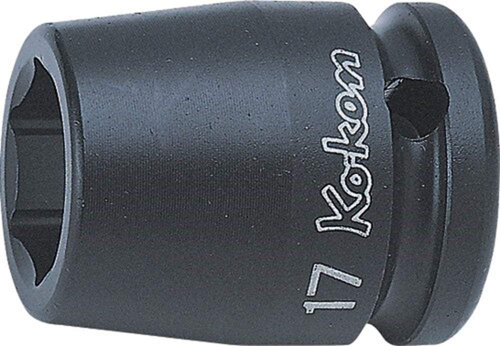 1/2" slagdop SW25mm 6-kant L=38mm
