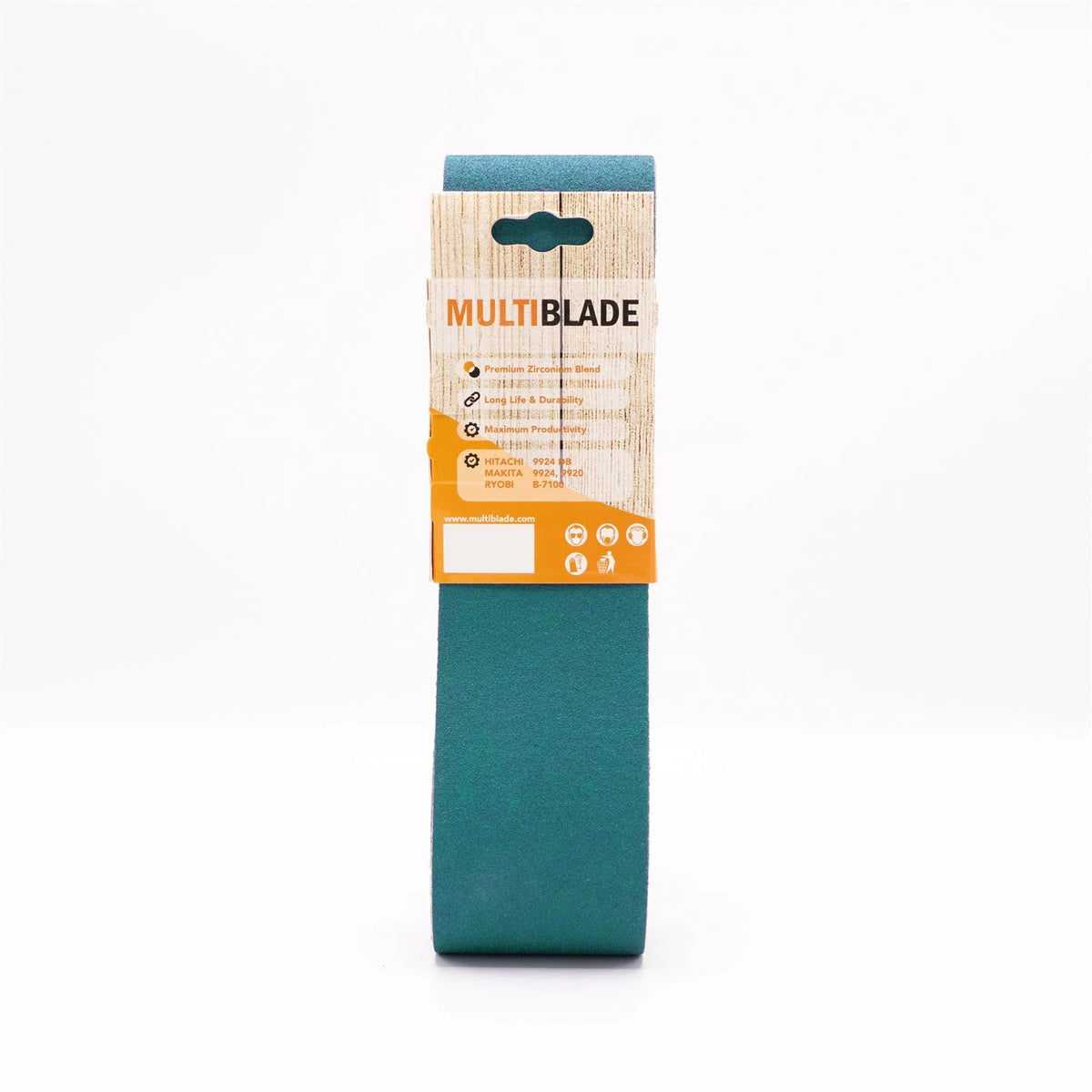 Multiblade Schuurband MB61 75x610mm K120 (3 stuks)