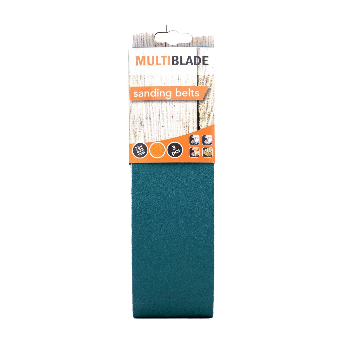 Multiblade Schuurband MB75 75x533mm K120 (3 stuks)